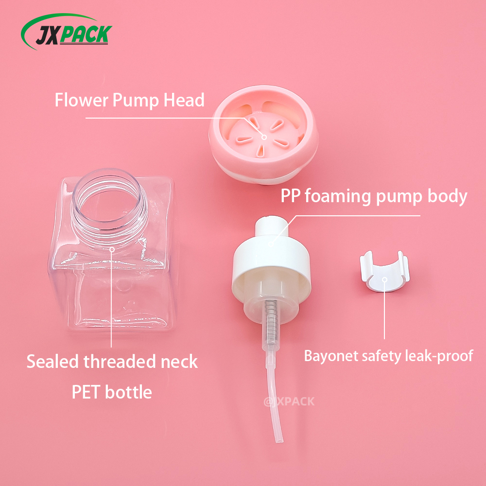 Бутылка из цветочной пены