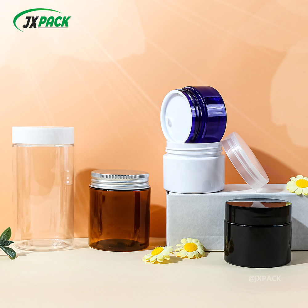 Оптовая продажа прозрачной пластиковой банки калибра 47 мм с крышкой