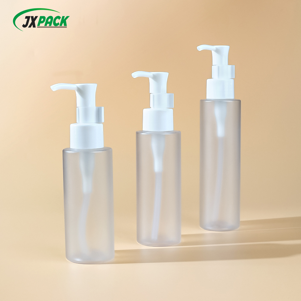 120 мл белая пластиковая бутылка для лосьона для эссенции из ПЭТ