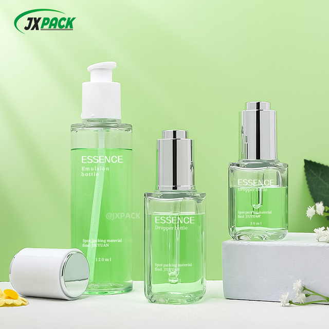 Пластиковые косметические упаковочные бутылки для домашних животных 60 100 мл Бутылки для дозирования сыворотки для ухода за кожей Бутылки-капельницы для лосьона с эфирным маслом