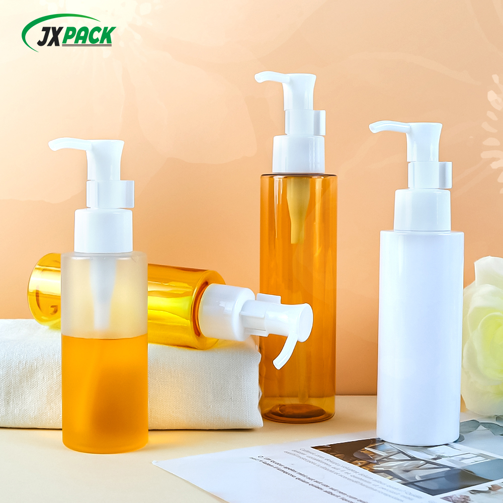 120 мл белая пластиковая бутылка для лосьона для эссенции из ПЭТ